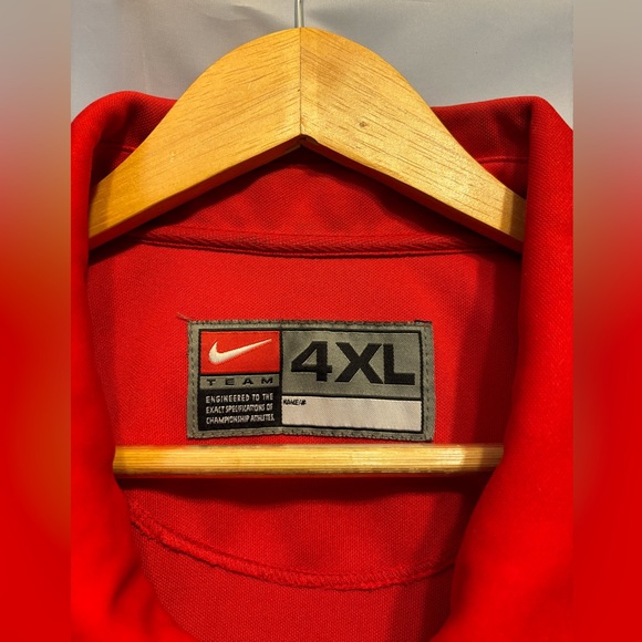 Nike NBA Chicago Bulls Red Windy City Game Warm-Up Shooting Jacket Size 4XL - Picture 5 of 9